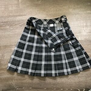 H&M pleated high waist skirt